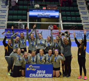 HF-L Girls Volleyball Brings Home State Title!