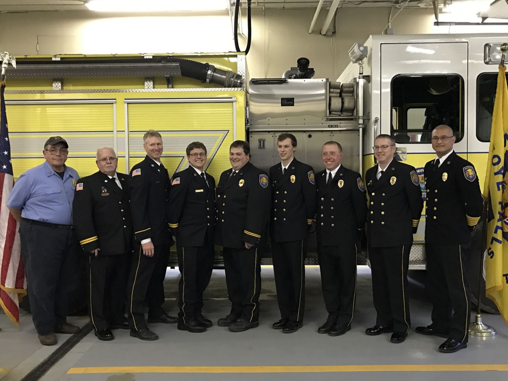 Honeoye Falls Fire Department installs 2017 officers