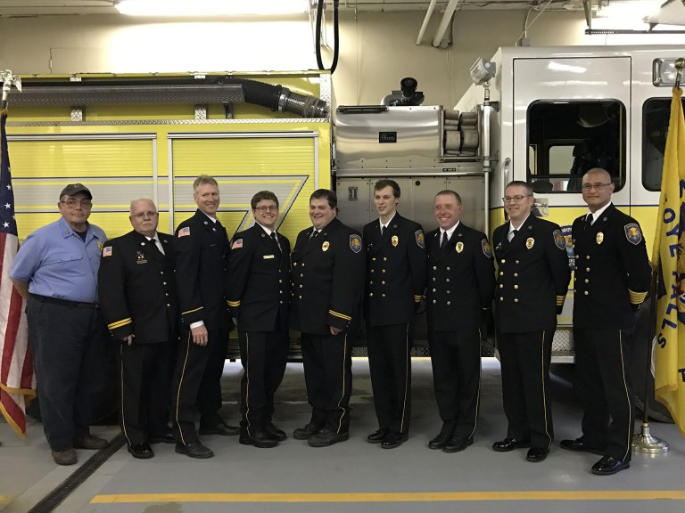 Honeoye Falls Fire Department installs 2017 officers Mendon Honeoye