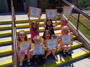 Lima Primary  first-graders honored