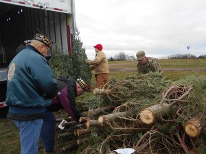 Stokoe Farms Sends Trees for Troops