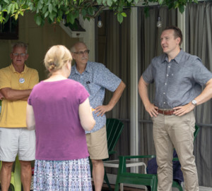 U.S. Congressional Candidate Nate McMurray Visits Scottsville