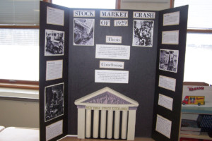 HF-L Middle School students showcase History Day projects