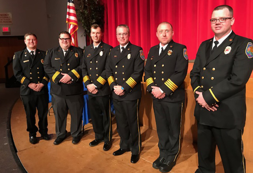 HF Fire Department has new officers