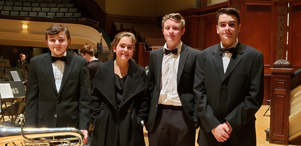 Wheatland-Chili Students Perform with Hochstein Youth Wind Symphony