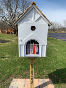The Mendon Fire Department Auxiliary are Proud Stewards of a Little Free Library