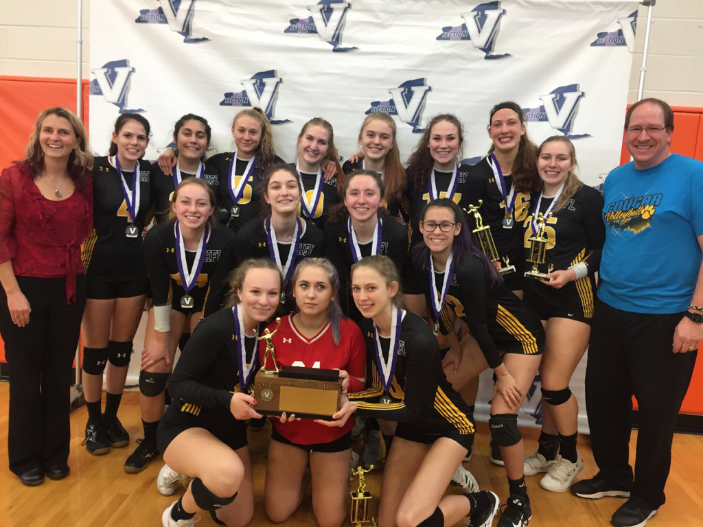 HF-L girls volleyball takes sectional title