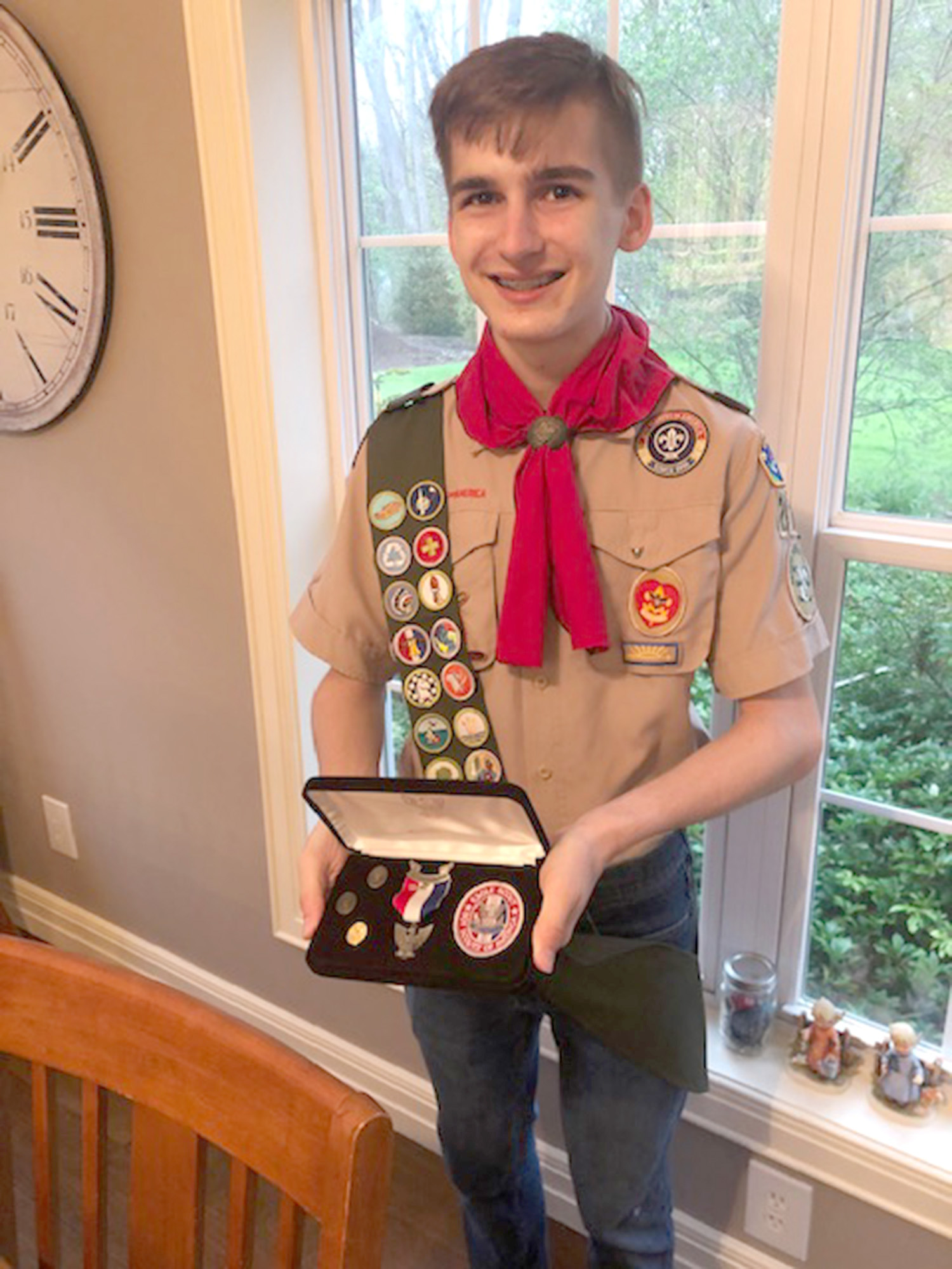 Ryan Casler earns rank of Eagle Scout