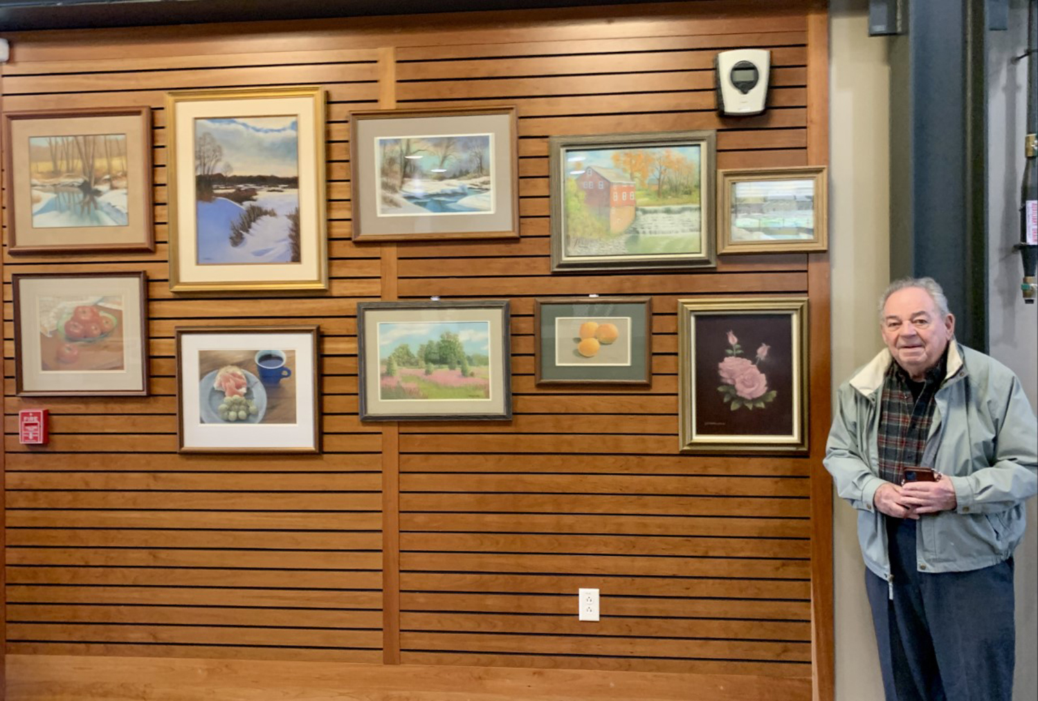 “Light & Shadow: 50 Years Of Pastel Paintings By Henry Besanceney” Displayed At Mendon Public Library In May