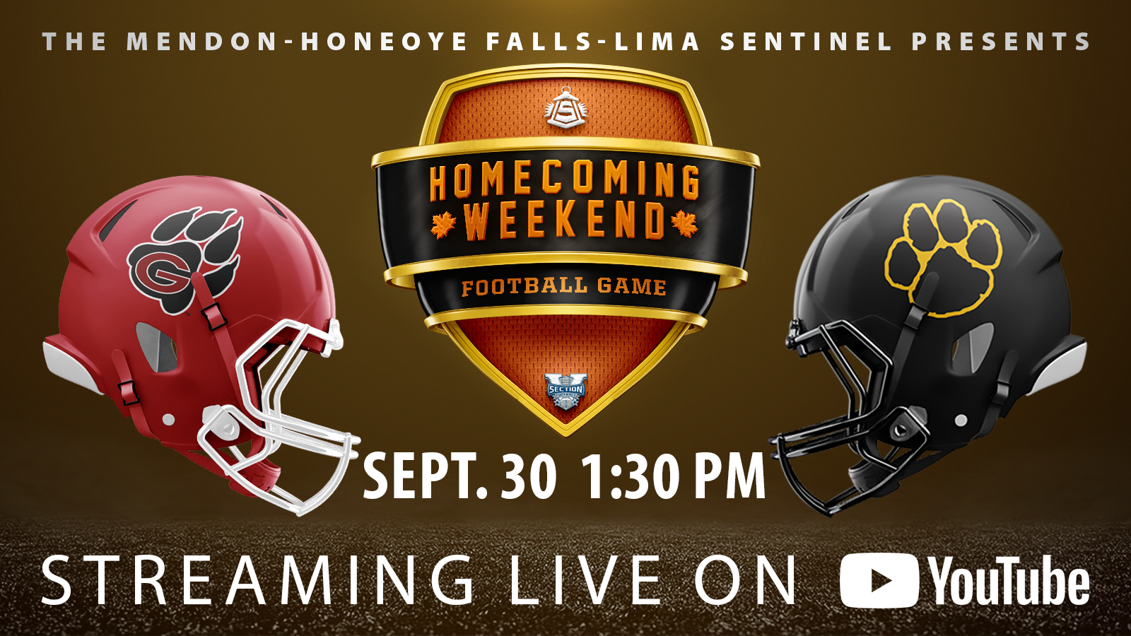 HF-L Homecoming Football Game Live on The Sentinel This Saturday