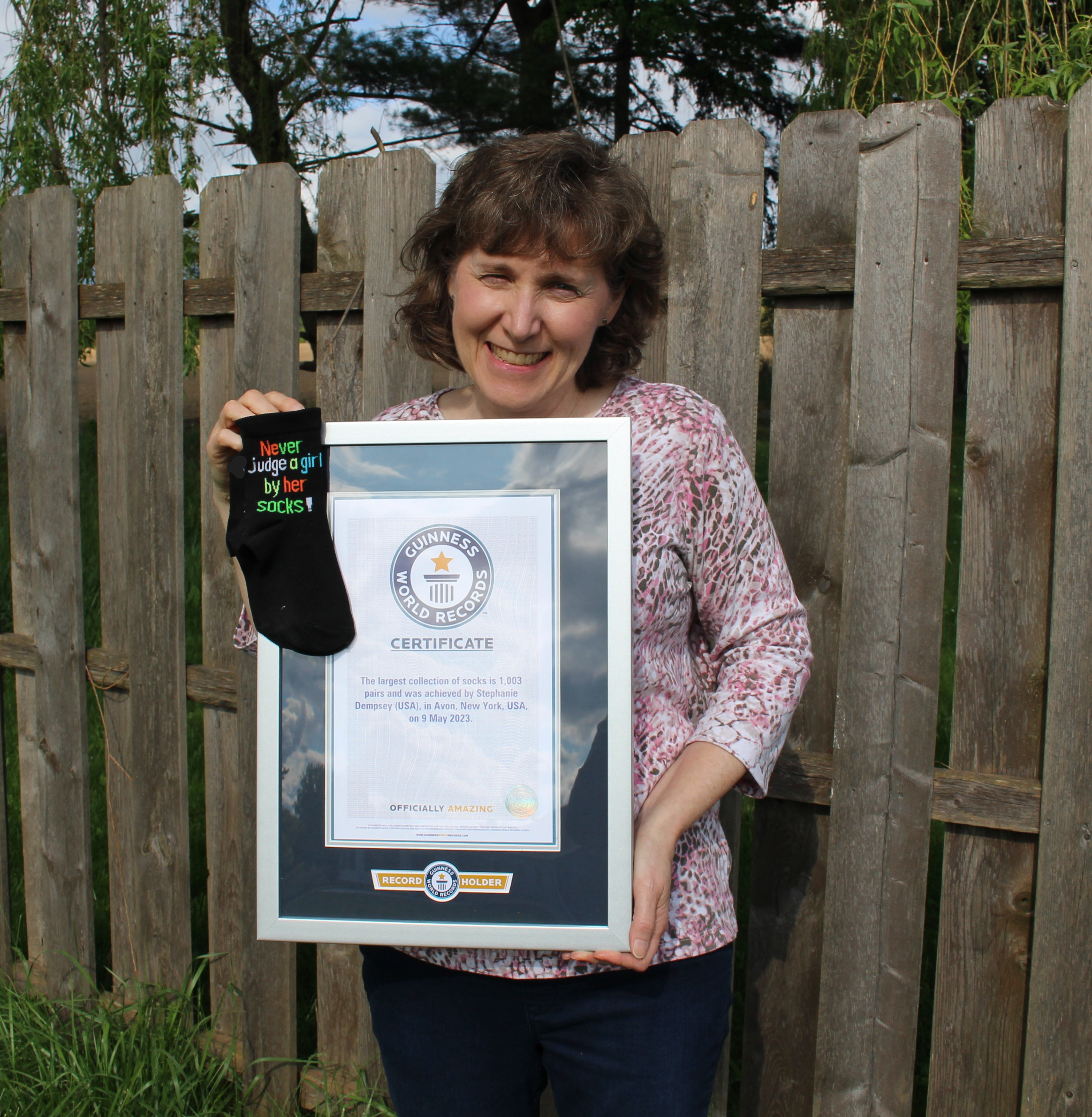Avon, NY Resident Earns Guinness World Record Title