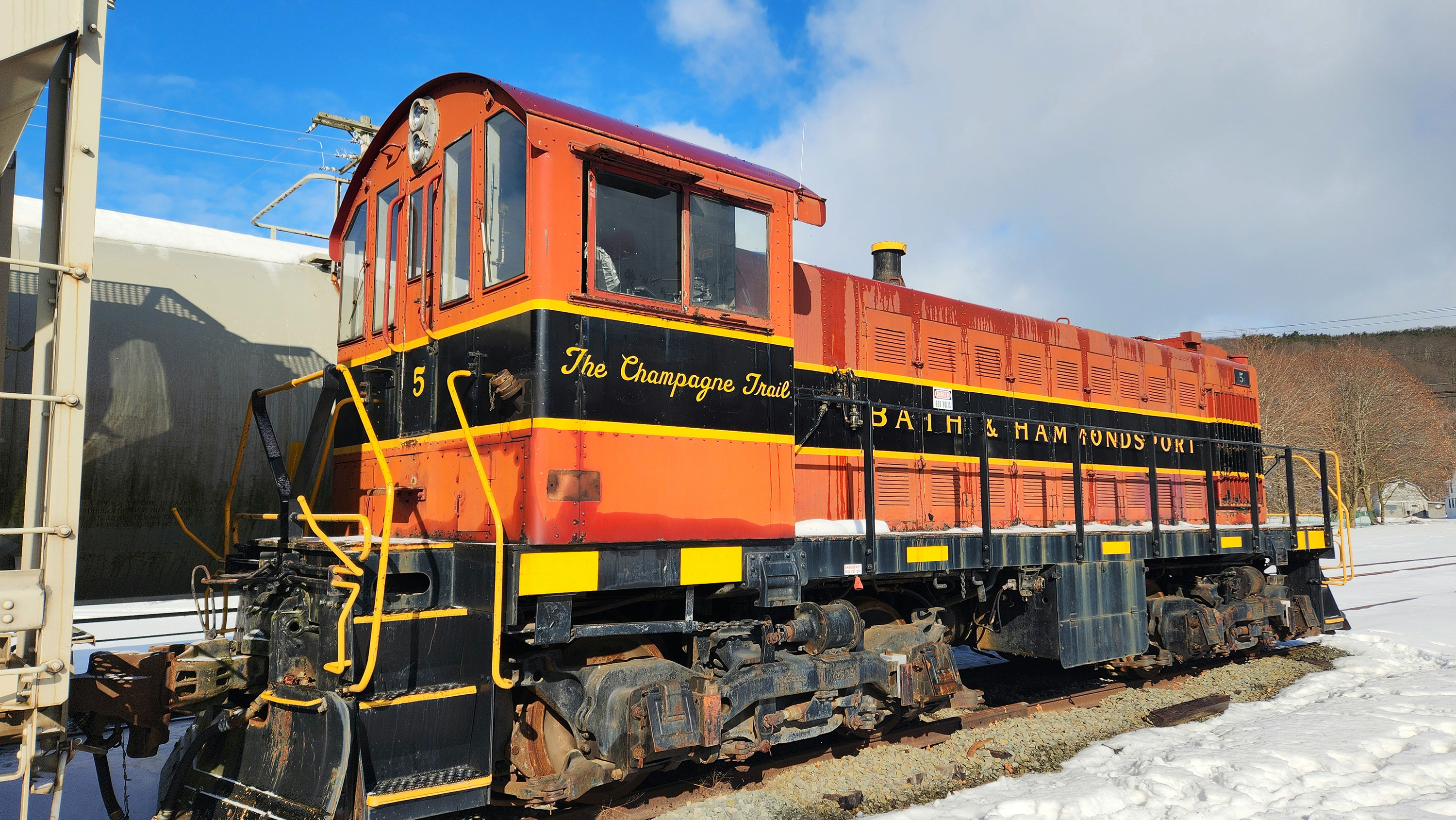 Historic Bath & Hammondsport Diesel Locomotive Acquired By R&GV Railroad Museum In Rush