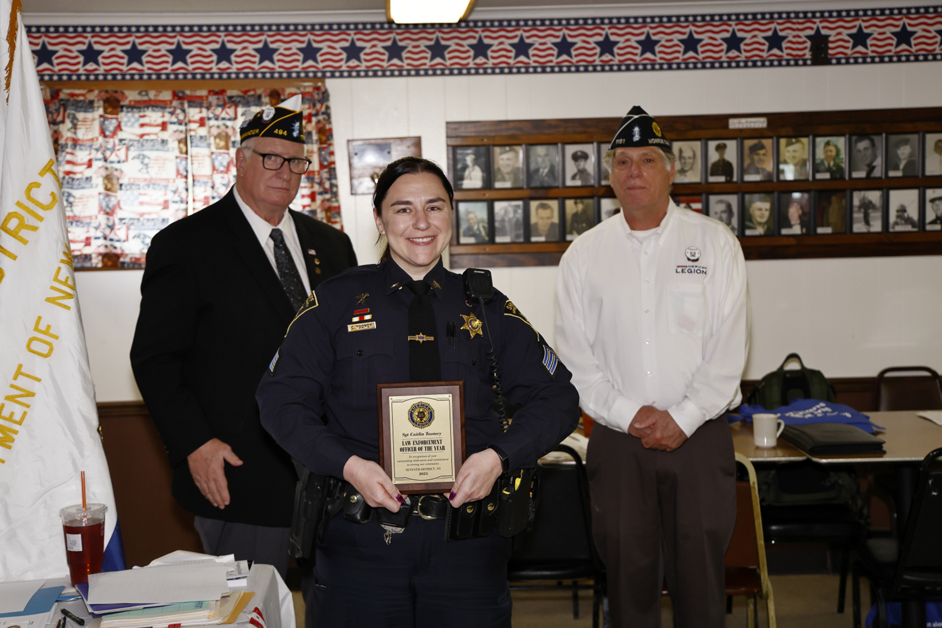 HF-L Graduate And Monroe County Sheriff Sergeant Caitlin Toomey Receives District 7 Honor