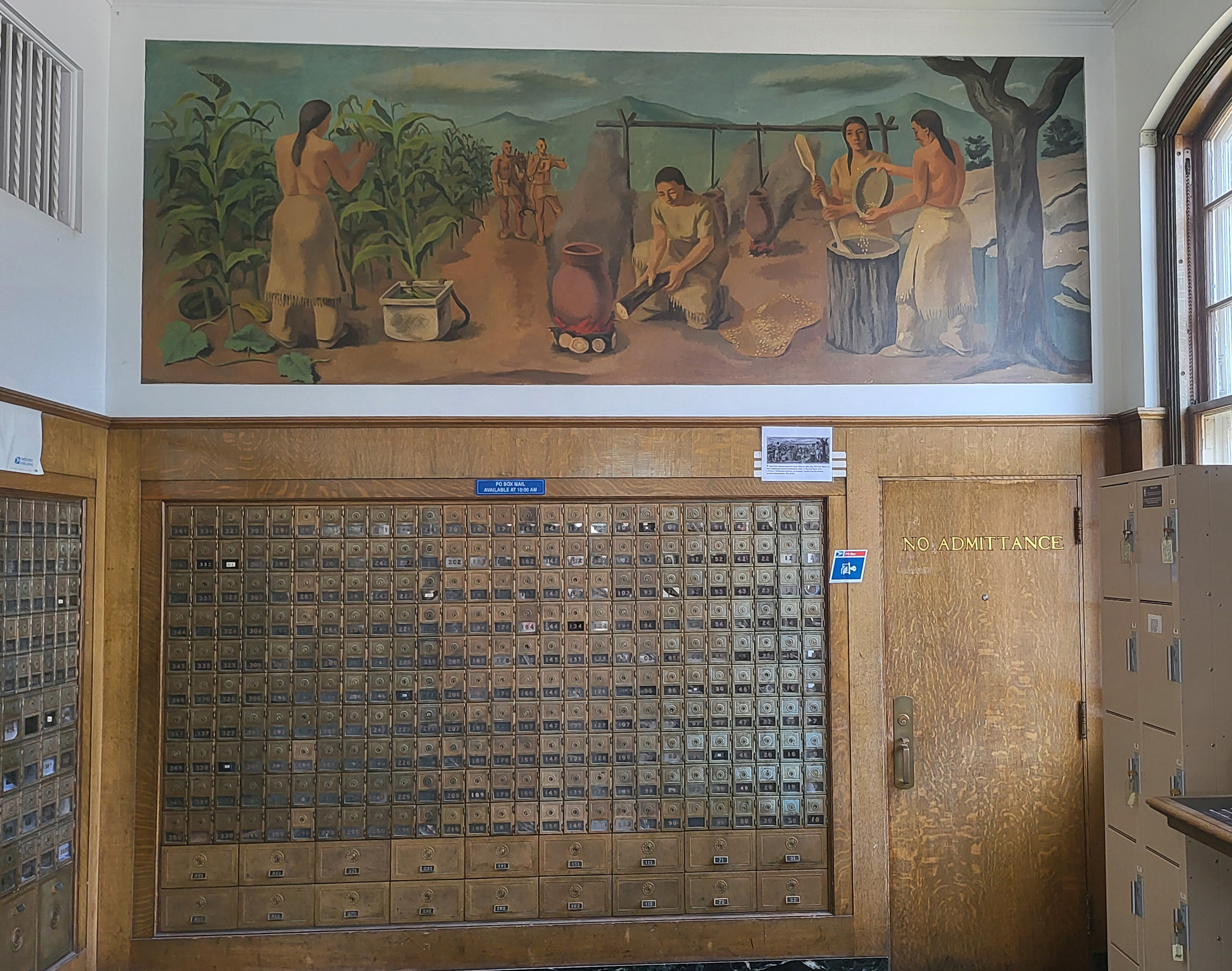 Honoring Our Seneca Heritage A New Deal Landmark And Its Mural