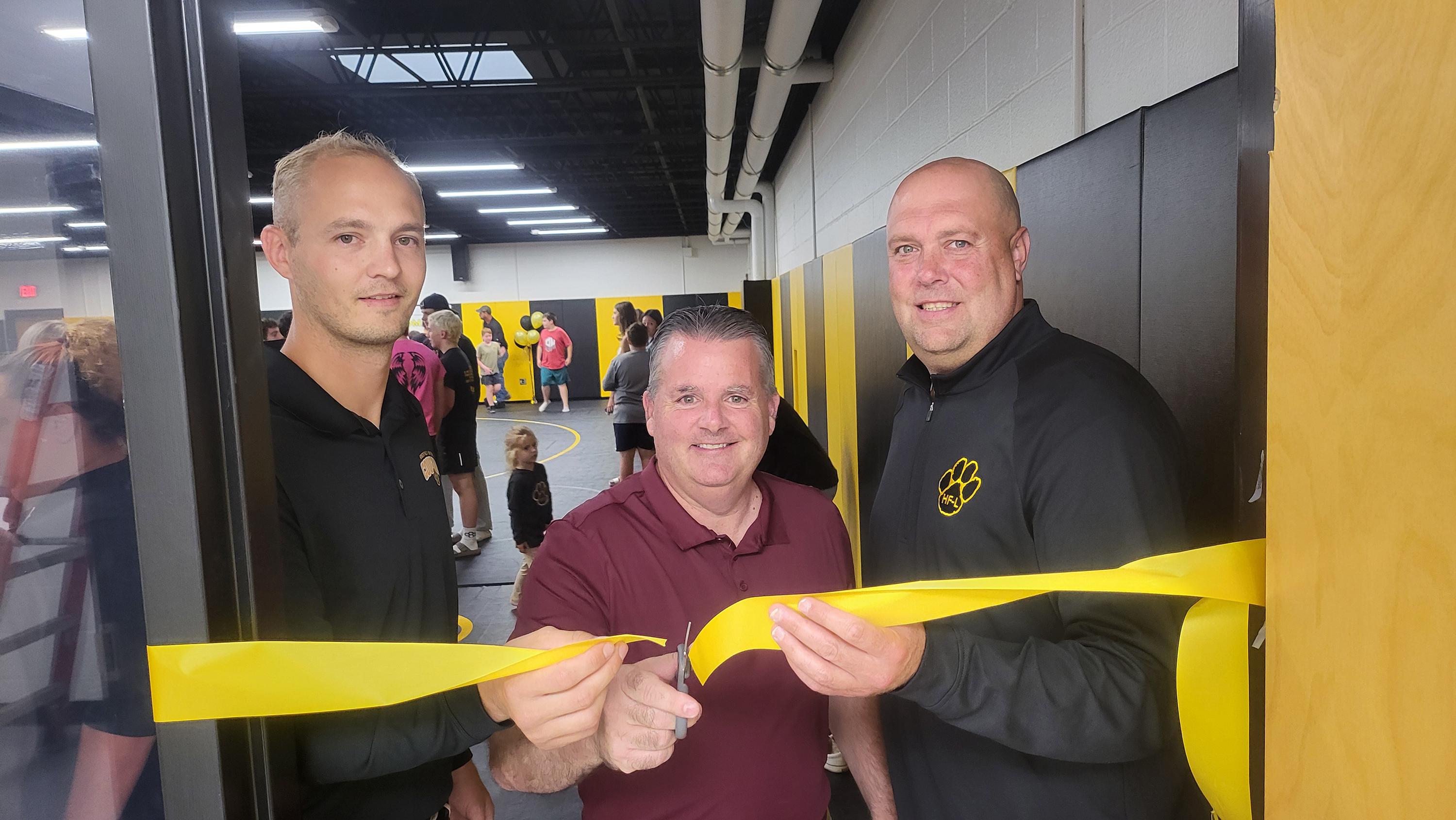 HF-L opens new wrestling room at the high school