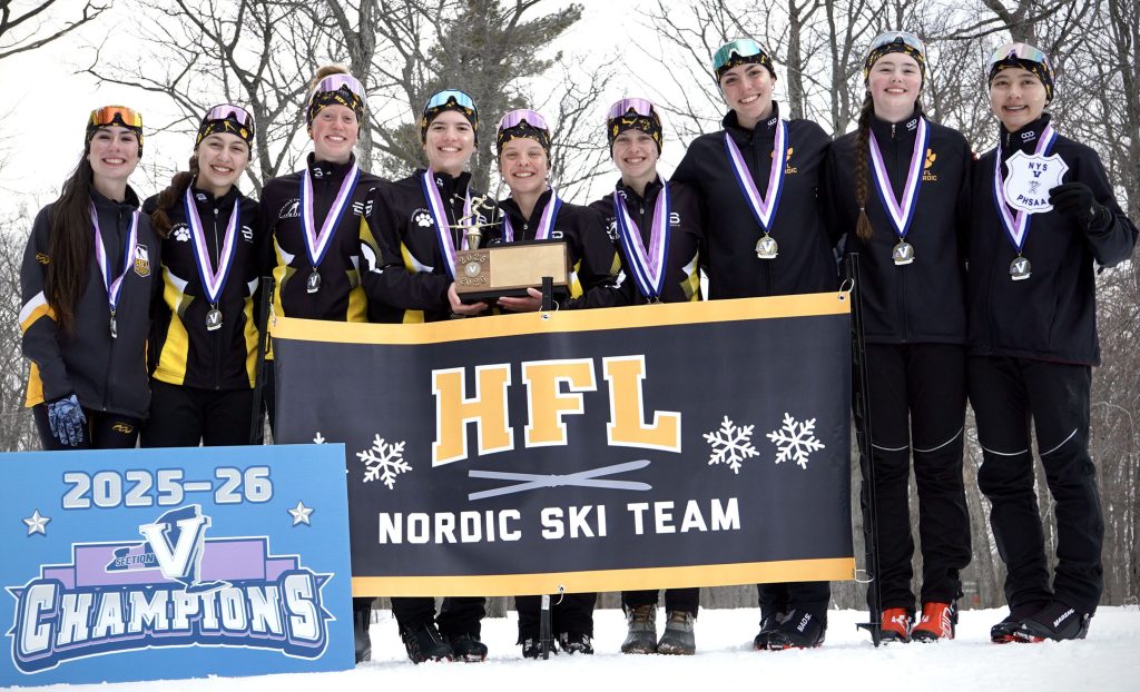 HF-L Girls And Boys Nordic Ski Teams Win Sectional Titles