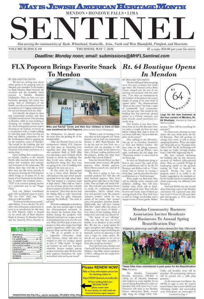 May 7, 2026 Issue of The Sentinel
