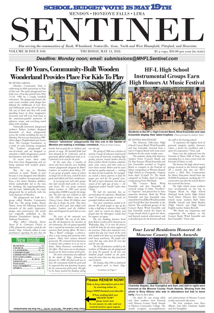 May 14, 2026 Issue of The Sentinel