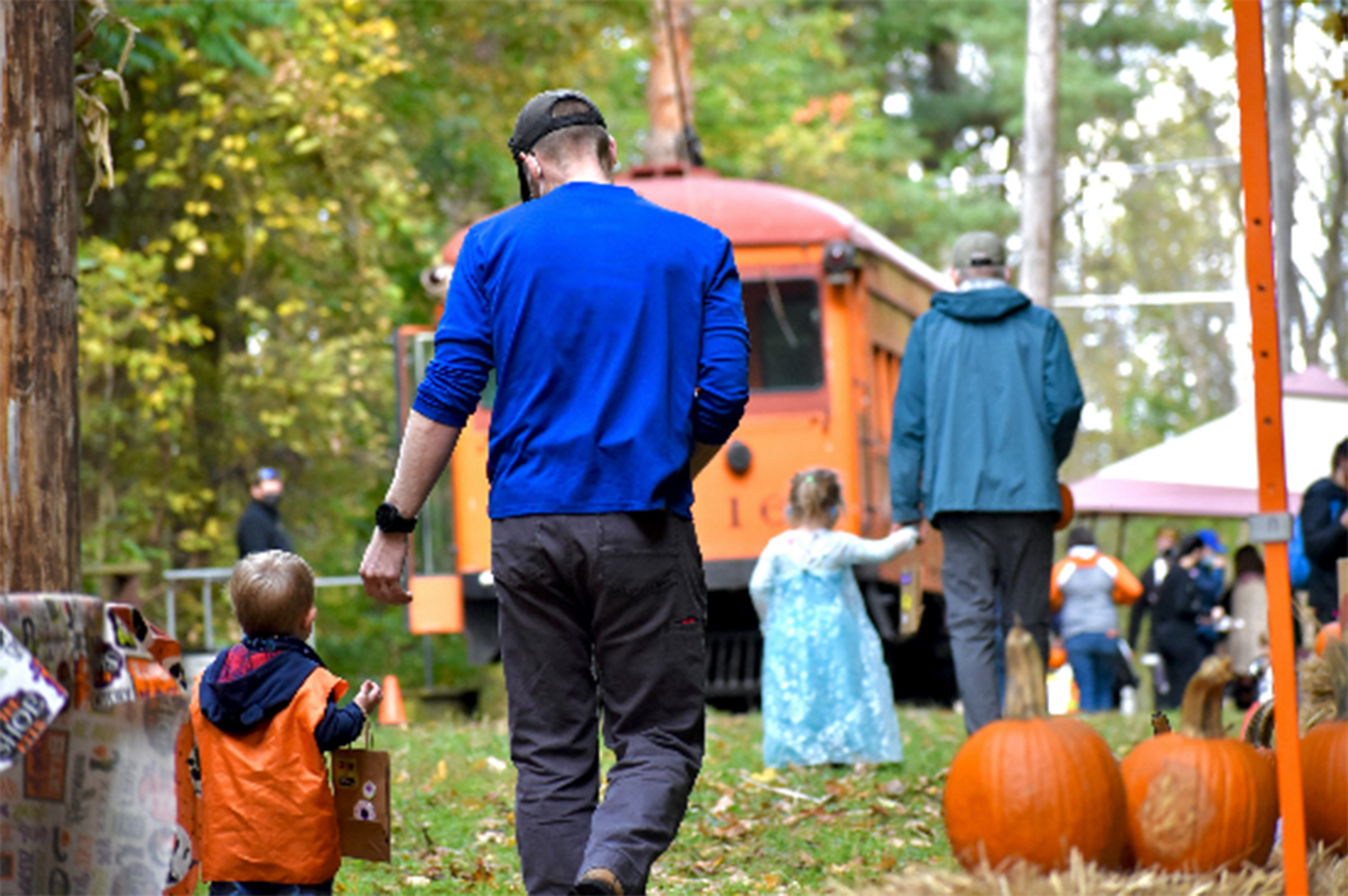 All Aboard The Halloween Trolley Express