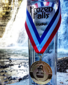 Honeoye Falls Frozen Falls Vodka earns top award