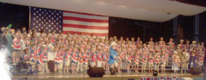 Manor second-graders put on patriotic show