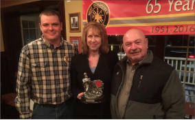 Terri Wallace earns West Bloomfield Volunteer Firefighter of Year Award